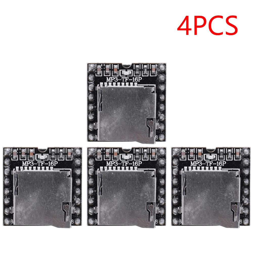 1-10PCS DFPlayer Mini MP3 Player Module V3.0 16P Support TF Card U-Disk Mini MP3 DF Player Audio Voice Module Board for Arduino