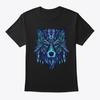 Mandala Pattern Hippie Tribal Wolf Gift T-Shirt Made In the USA Size S To 5XL