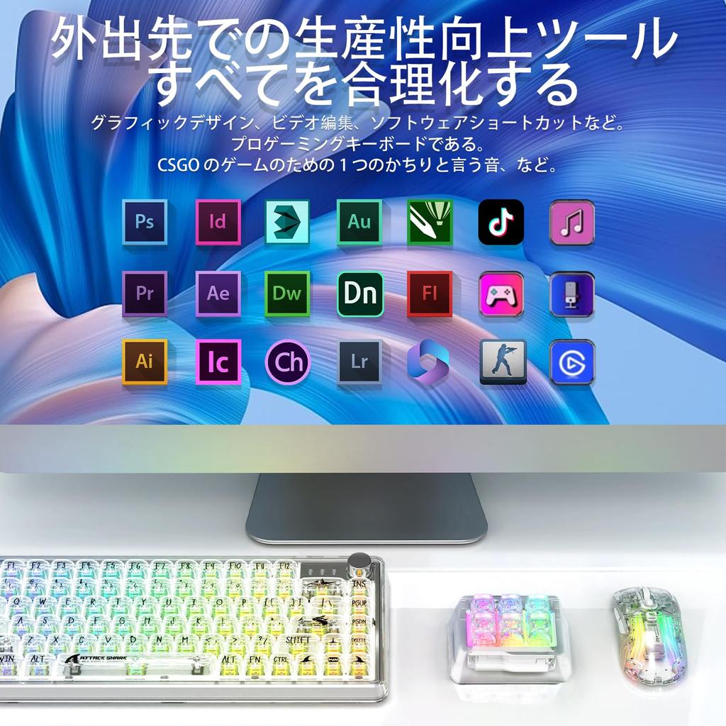 SinLoon Mini Macro Programmable Keyboard USB Mini 6 Key 1 Button