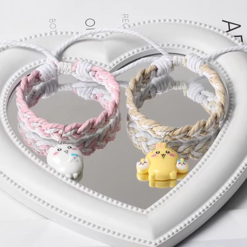 Knitted Magnetic Hand Rope Bracelet for Couples - Best Friend Gift