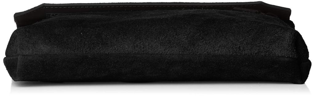 Waterproof Suede Leather Sacoche 091750 WATER PROOF SUEDE SACOCHE BLACK [Assobu]