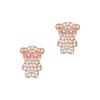 Emporio Armani Bear Earrings With Mother Of Pearl And Cubic Zirconia Women earrings Rose-Gold EGS3116221