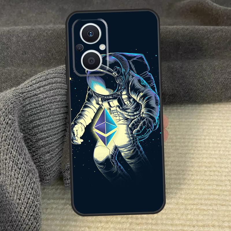 Space Astronaut Cover For OPPO Reno 8T 8 Lite 14F 13F 12 F 11 F 14 13 10 Pro OPPO Find X8 X6 X5 X9 Pro Case