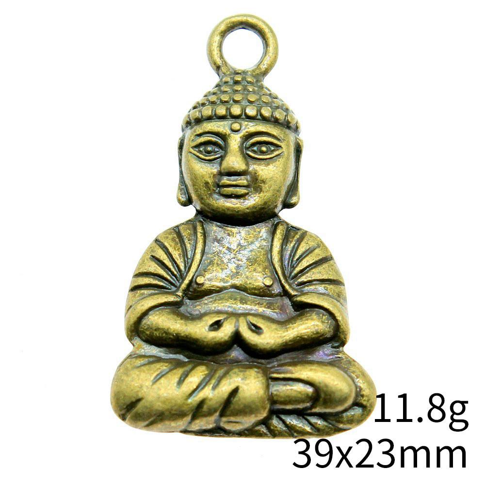 Thanksgiving Day Charms For Nails Buddha Statue Charms Pendant Home Garden Bracelet Pendant