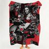 Movie M Mission I Impossible  Flannel  Blanket Suitable for Sofa Living Room Bedroom