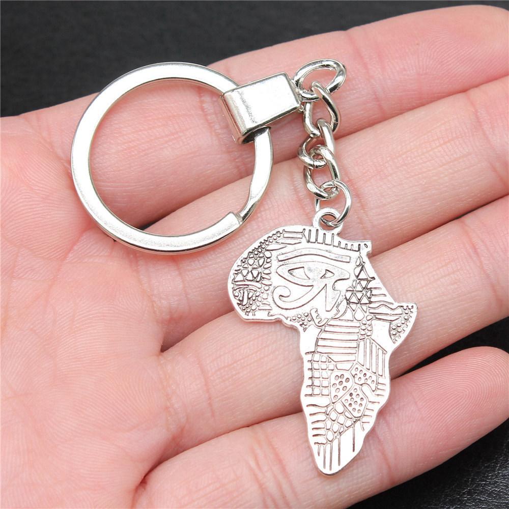 Star of David Talisman Amulet Pendant Antique Bronze Metal Keychain with 30mm Ring for Boys Bag Charm
