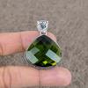 Peridot Gemstone Handmade 925 Sterling Silver Jewelry Pendant 1.77" KKG-21