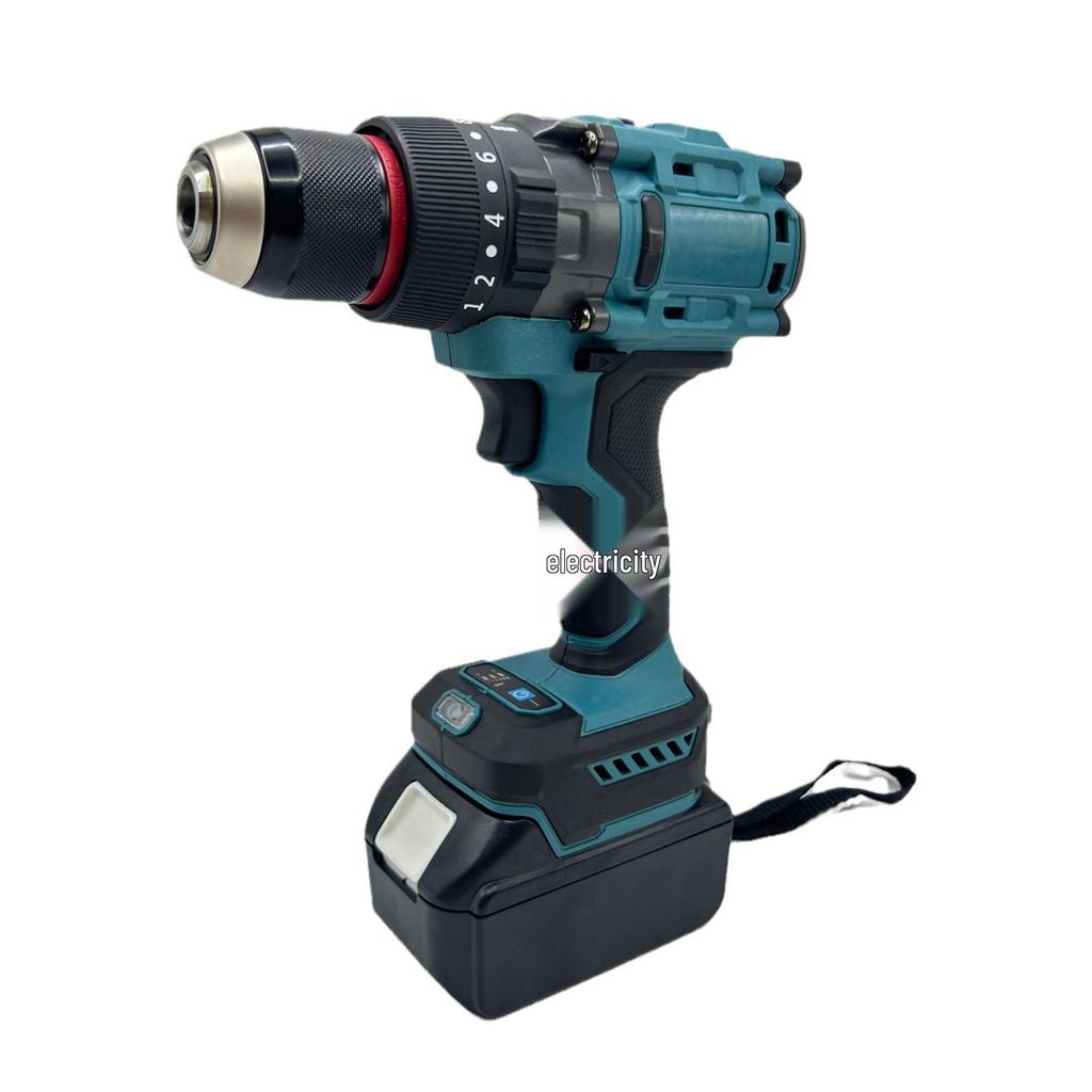 13mm High-Power Brushless Electric Drill with 5225 Motor, 150N Torque, Ice Drill, and Screwdriver Functions