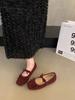 2025 autumn French retro bow Mary Jane shoes women's versatile inner height increase round head with skirt fashion shoes
