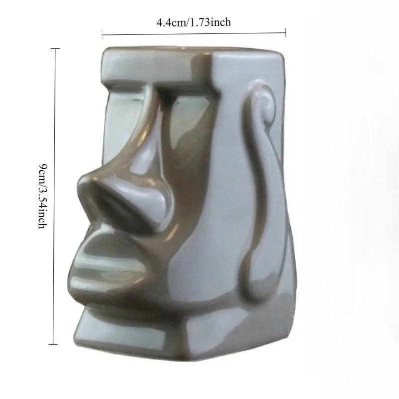 Creative Ceramic Mug Hawaiian Cocktail Mug Wine Cup Home Decor Home Decoration Accessories Gothic Decor Statues for Decoration