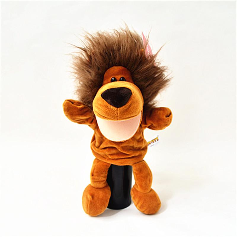 Animal Hand Puppet Plush Toy for Parent-Child Interaction - Storytelling Glove Doll with Movable Mouth