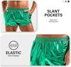 2025 Summer Shiny Loose Casual Men's Running Shorts