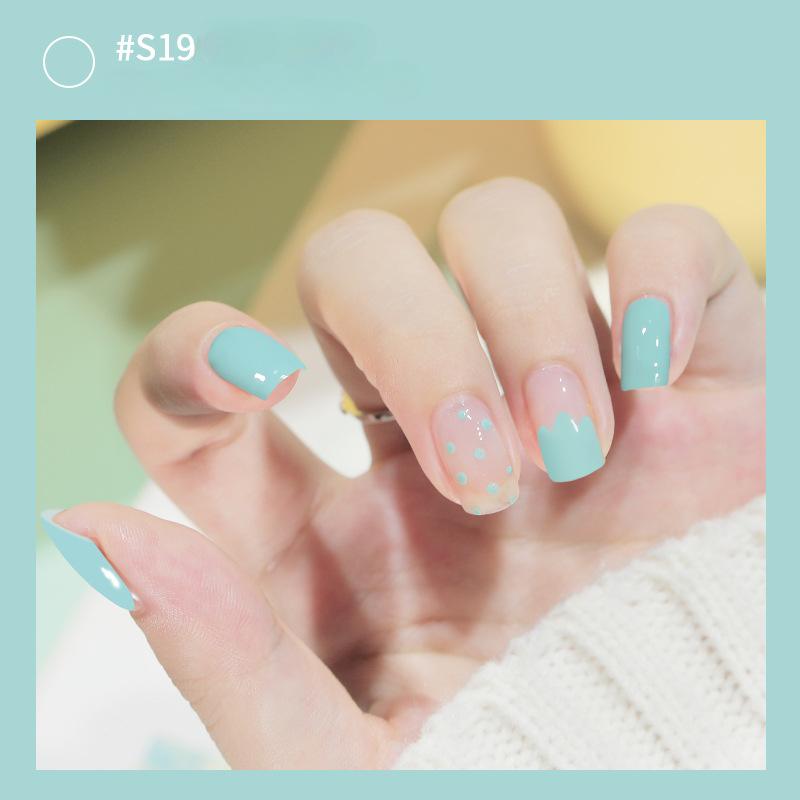 Nail Polish No Baking Long-lasting Water-based Tearable Quick-drying Nail Polish