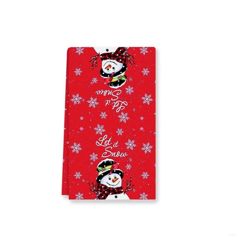 Holiday Themed Dishcloths Soft Absorbent Cleaning Towels For Christmas Kitchen Use And Seasonal Home Decors