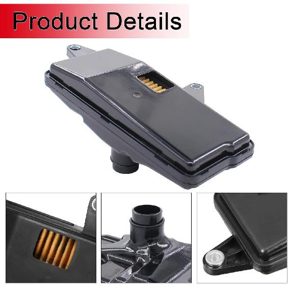 Automatic Transmission Filter Oil Pan with O-Rings Compatible with Honda Civic 2014-2019 Fit 2015-2019, HR-V 2016-2017, Replaces# 25420-5T0-003,