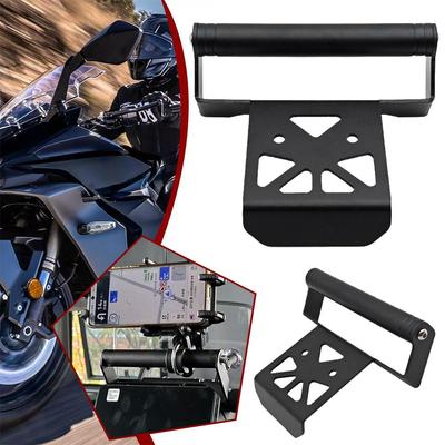 För CFMOTO 450MT Motorcykel Rostfritt Stål GPS-Navigatorfäste Multifunktionsadapter Verktyg Telefonexpansion Fixerad Mobil P8D6