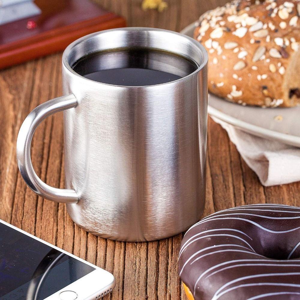 Nietłukący się kubek do picia wody Kubek do herbaty ze stali nierdzewnej Premium Kubek podróżny Dżban na zewnątrz