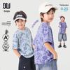 Boys' Summer Graffiti Print Cotton T-Shirt