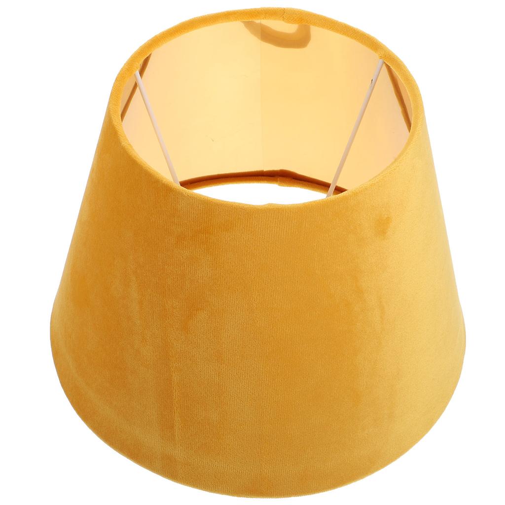 1Pcs Gold Cloth Lampshade Compact Light Cover for Table Bedside Floor Lamp Decorative Household Light Shade Simple Lampshade
