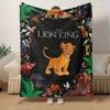 1pc, The Lion King (8) Home Decor Blanket: Cozy Flannel Throw for Bedroom, Living Room, Travel, Camping, Car