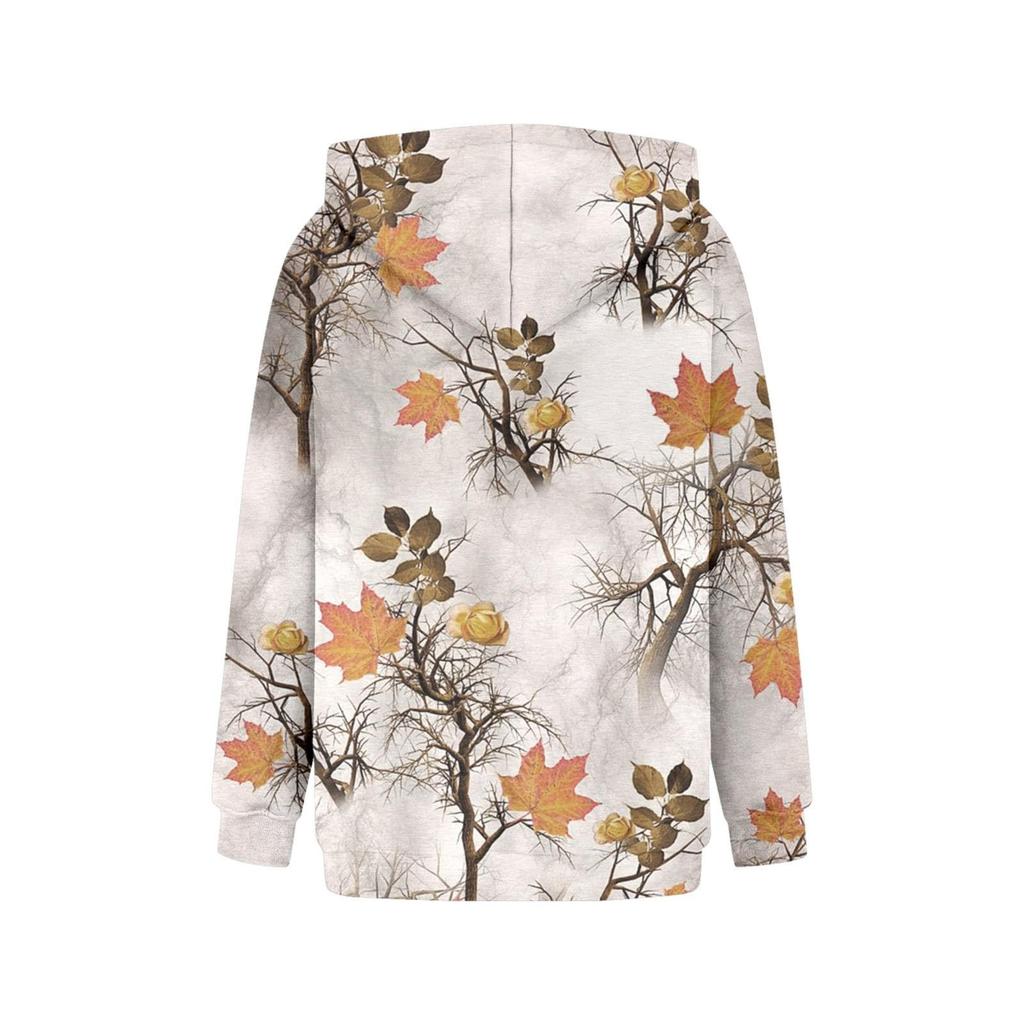 Sudadera Gruesa con Capucha y Bolsillo Casual de Moda para Mujer