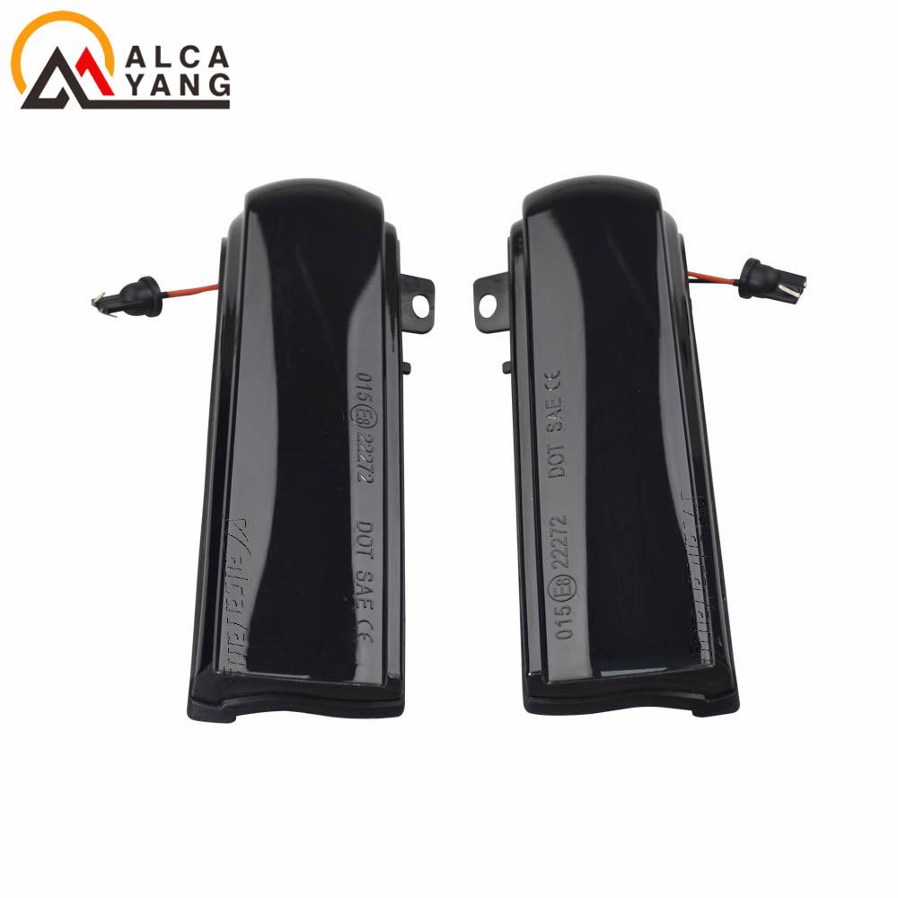 Do Opel/Vauxhall Przyciemniane Dynamiczne Pomarańczowe LEDowe Kierunkowskazy Błotnika do Fiat Doblo MK2 RAM ProMaster City 2010-2022