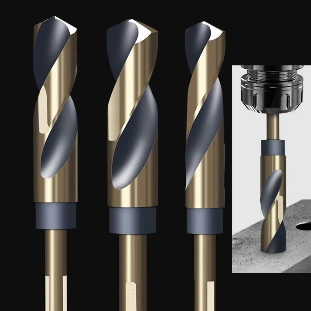 HSS Reduced Shank Drills Round Shank CNC Drilling Bit Metal Hole Drilling Tool  Power Tools