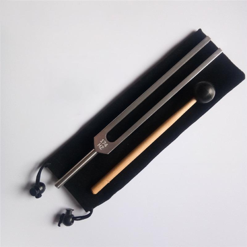 Multiple Frequencies Silver Tuning Fork Aluminum Sound Healing Therapy Resonance Tuning Forks for Healing Musical Instrument Percussion