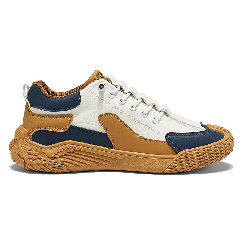 2025 Autumn New Board Shoes Men's Casual Shoes Fashion Single Shoes Versatile Trend Shoes Sports Young Men's Shoes