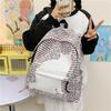 American Trendy Water-Repellent Laptop Backpack for Junior High & High School Students