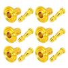 Aluminum Decorative Rivet Screws 6 Pack For Motorcycle Frame Cover Anodized Easy Installation