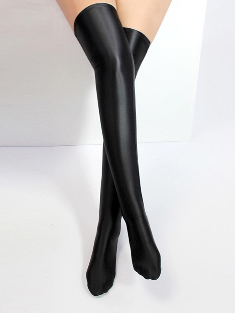 

Глянцевые Разноцветные Аниме Чулки до Бедра - Шелковистая Гимнастическая Танцевальная Одежда; Гольфы до колена и выше колена. Extra Extra Large