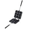LOGOS Takoyaki Ball Maker 81062244 Black Width x Depth 14 x Height 5 cm (Approx.) 35.5