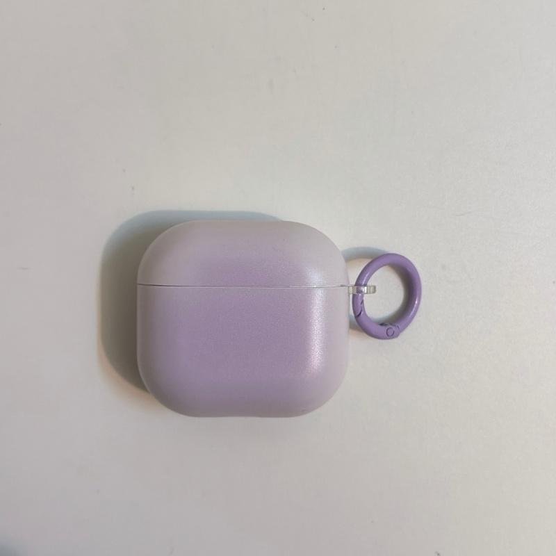 Matte Colors IMD Earphone Protective Case with Ring For Airpods Pro, Pro2, Pro3, 1, 2, 3, 4, ShoShock Proof