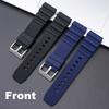 Watch Band for Rolex Business 20mm 22mm Waterproof Diving Mens Silicone Bracelet for Seiko SKX007 Sports Wristband for Citizen