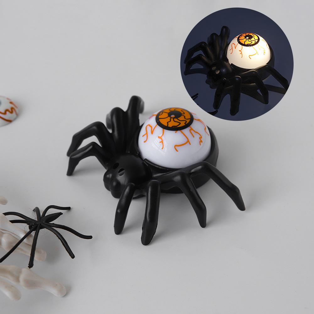 LED Halloween Eyeball & Spider Desktop Atmosphere Lamp for Ghost Festival Decoration