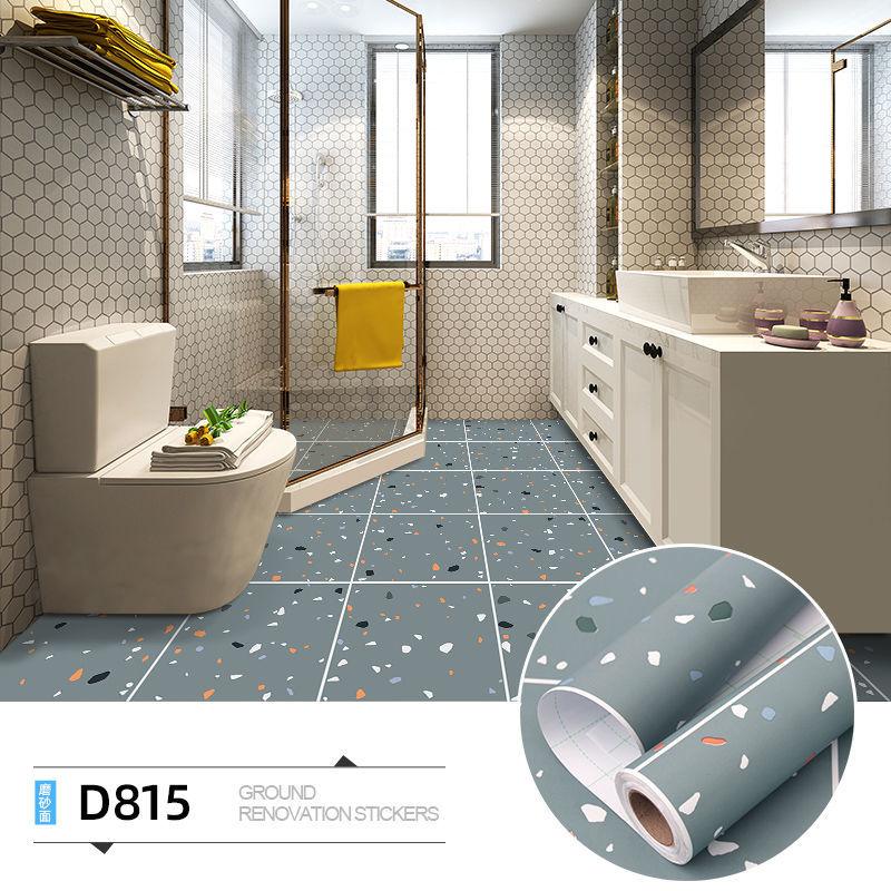 

Самоклеящаяся наклейка на напольную плитку, водонепроницаемая, противоскользящая, съемная, ПВХ, декор для ванной комнаты, кухни, гостиной, пленка для пола, отклеиваемая и приклеиваемая 60x40cm