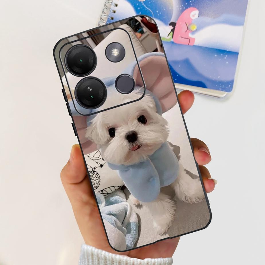 Für Infinix Smart 7 HD Hülle X6516 Luxuriös Beliebt Bemalte Abdeckung Weiche Silikon Handyhülle Für Infinix Smart 7 Plus Smart7 HD Schale