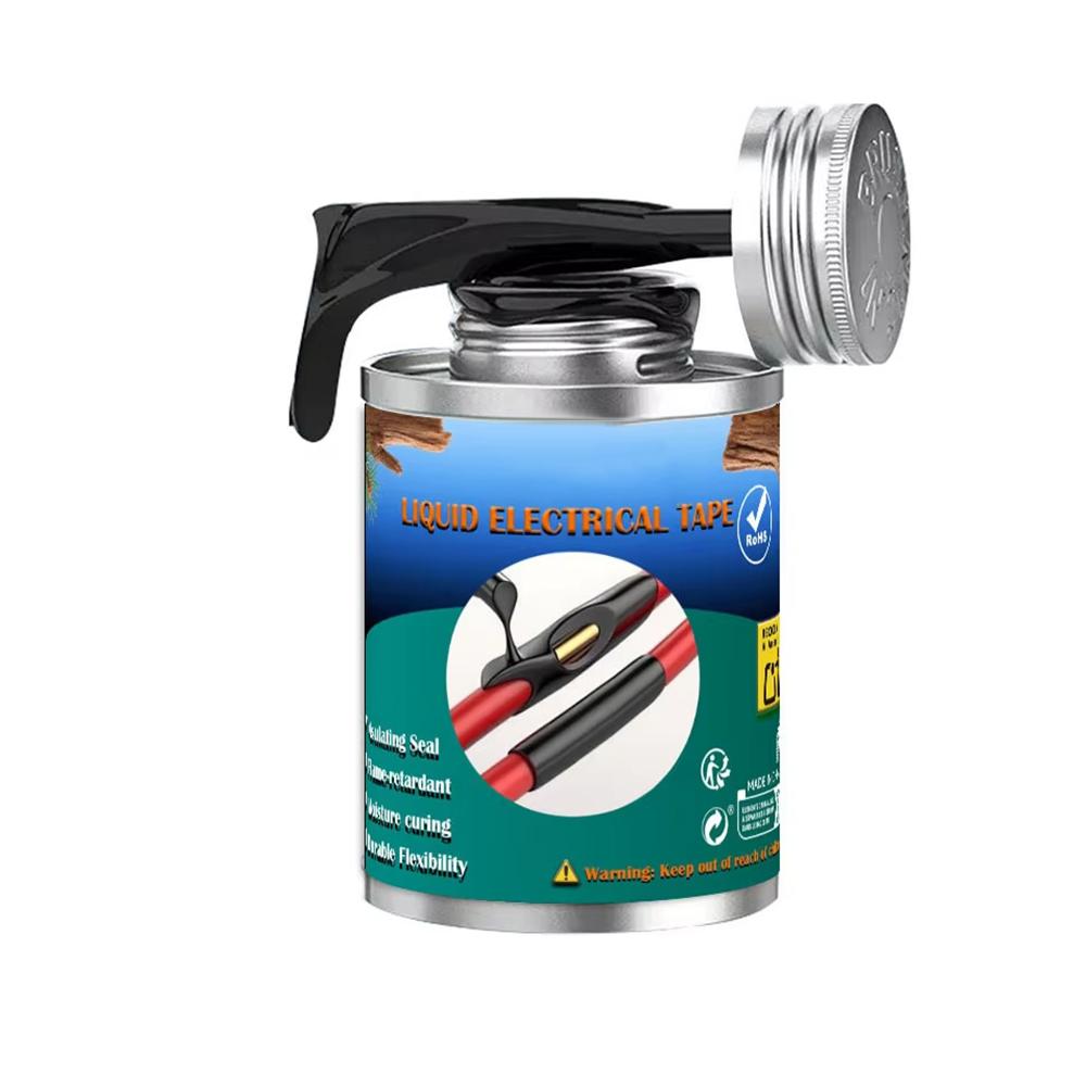 New 130ml Liquid Electrical Tape Waterproof Insulating Tape Repair Rubber Fixed Electrical Wire Cable Metal Welding Glue Sealant