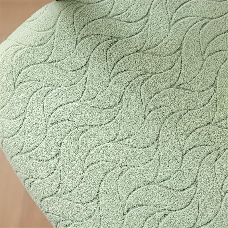 1 Set Leaves Jacquard Office Chair Cover 4pcs Split Computer Chair Covers Elastic Gaming Chairs Seat Back Protector Cover With Armrest Slipcovers