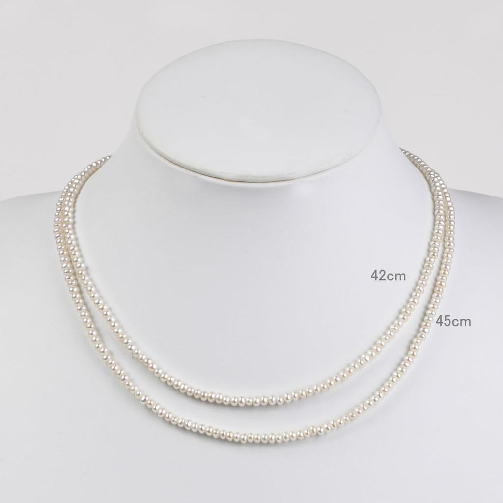[Produced by Yumi Katsura] Freshwater Pearl Necklace RoseYumiRose - Popular Women's Necklace for Formal Occasions - Simple and Stylish - Made in