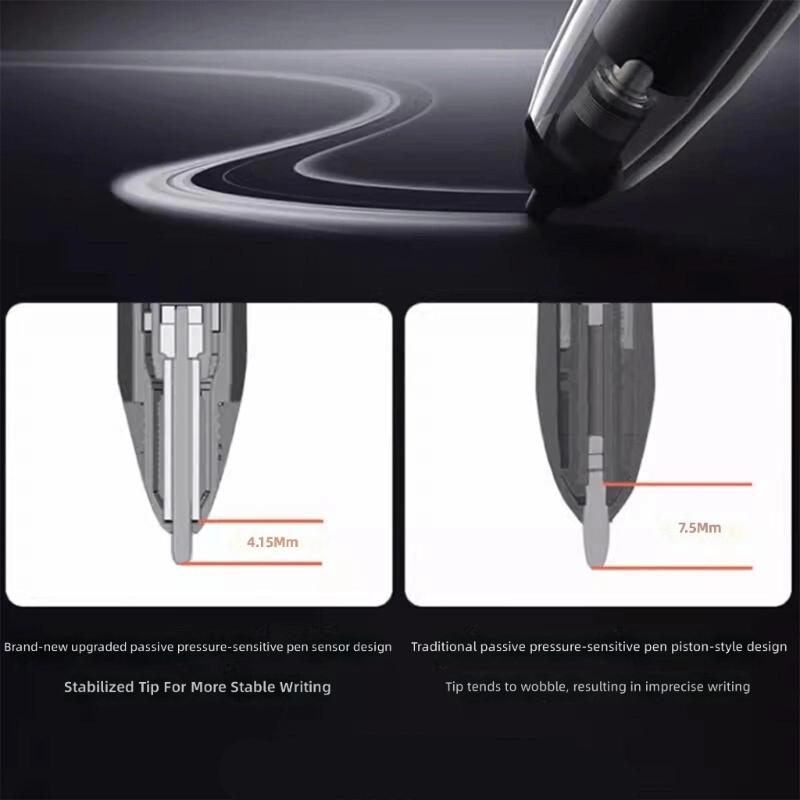 High Sensitivity Passive Pen Stylist with Eraser Function And Short Strokes Design For Natural Writing Experience