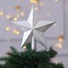 Christmas Decorations, Christmas Tree Top Star, 20CM Glitter Five-pointed Star Accessories