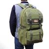 Men Women Durable Canvas Backpack Large Capacity Outdoor Hiking Travel Luggage Bag Big Student School Bag