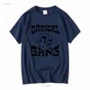 BLP Kosher Dreidel Gang Cotton T Shirt Dripped Design Long or Short Sleeves Vintage Washed Unisex Slightly Stretched Stylish