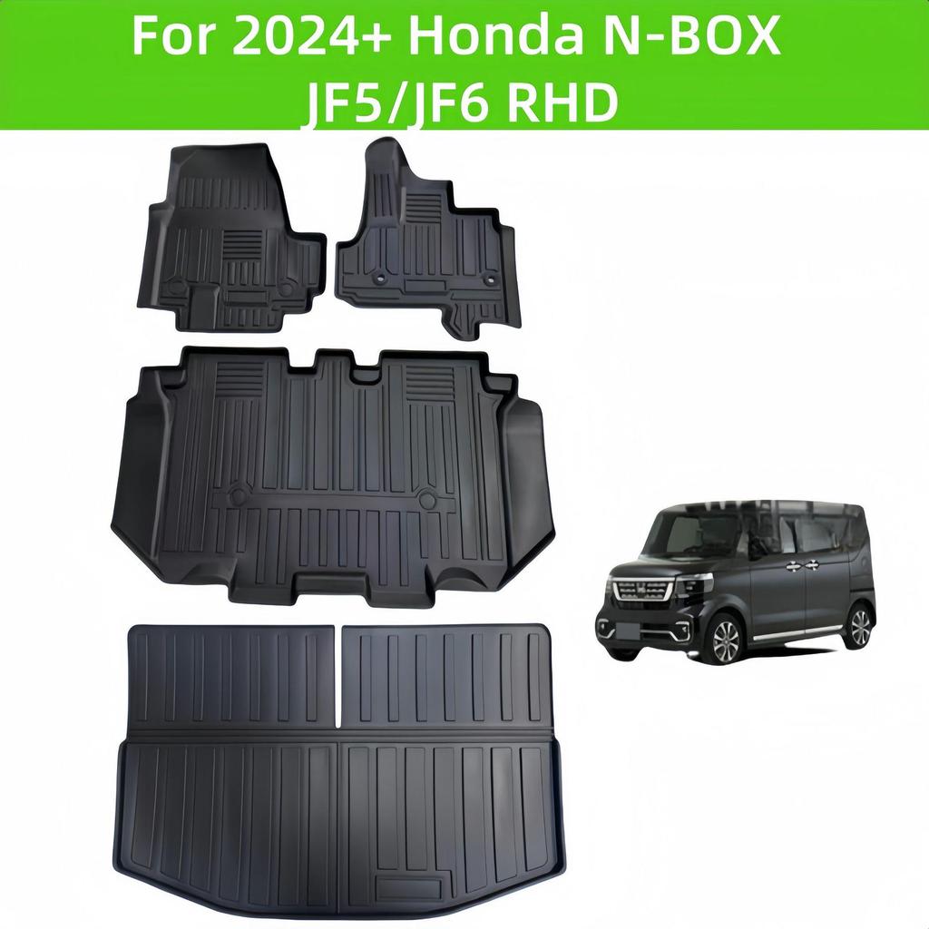 2024+ N-BOX JF5/JF6 RHD TPE Car & Trunk Mats