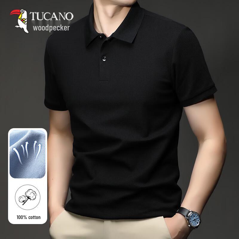 TUCANO Men s 100% Cotton Short-Sleeve Polo Shirt 54