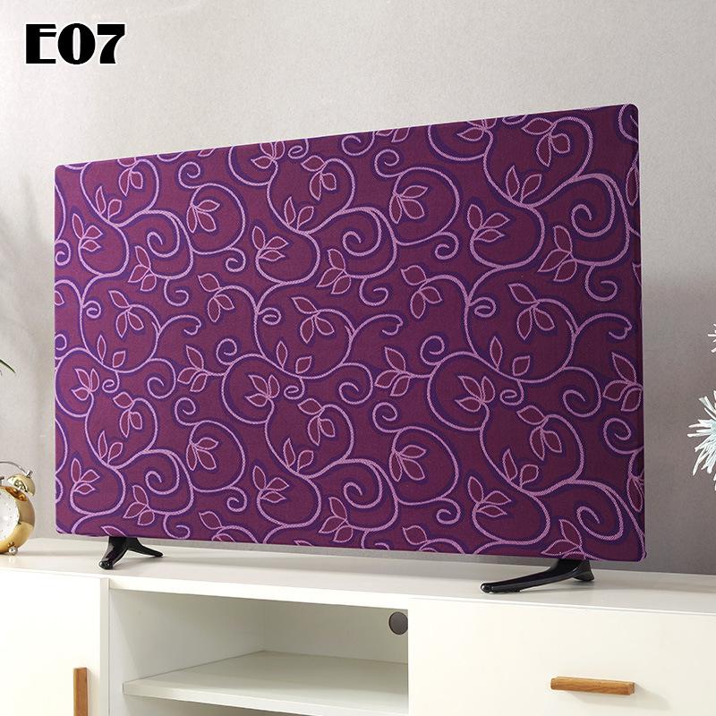 Tv Hood Dust-Proof Cover Towel 32 Inch 43 Inch 50 Inch 55 Inch 65 Inch Household Hanging Lcd Tv Cover Dustproof Decorative Cover