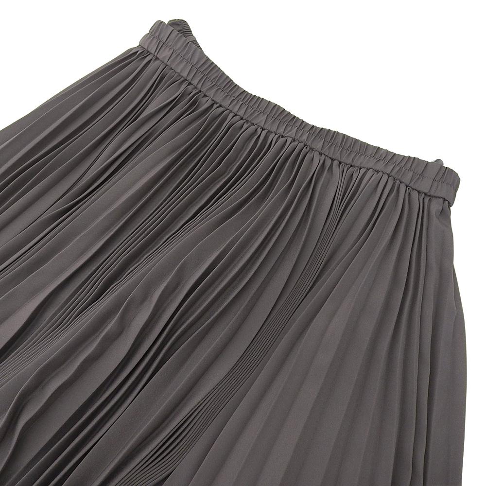Theory Luxe Excellent Condition Refined Pleats Pilil Skirt, Women's, Gray, Size 36, Made In 1924 Skirt 36 grayUsed