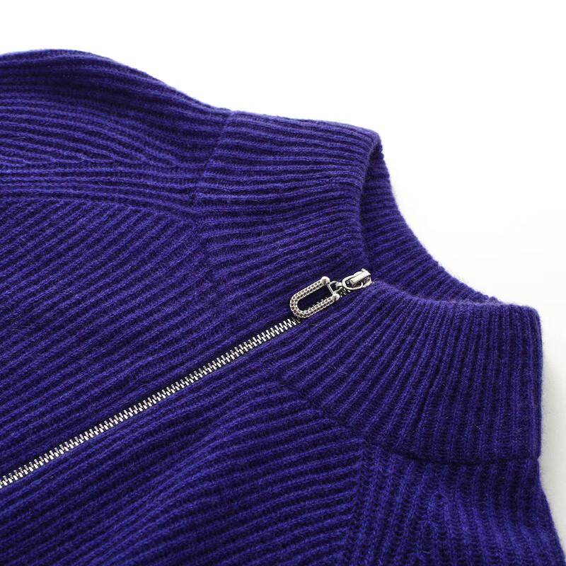 COMONBOCA Women's Mock Neck Cashmere Sweater